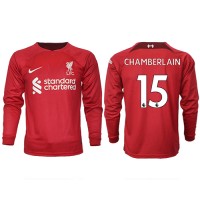 Liverpool Chamberlain #15 Fußballbekleidung Heimtrikot 2022-23 Langarm